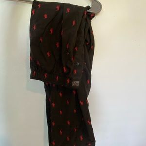 Ralph Lauren Red&Black Polo Pants